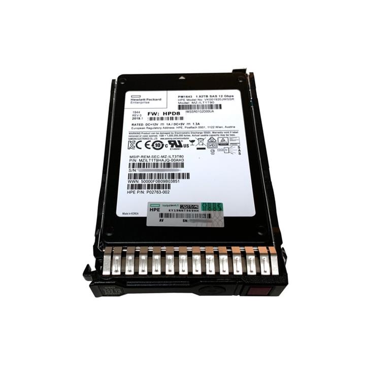 مشخصات فنی اس اس دی هارد سرور HPE 1.92TB NVMe